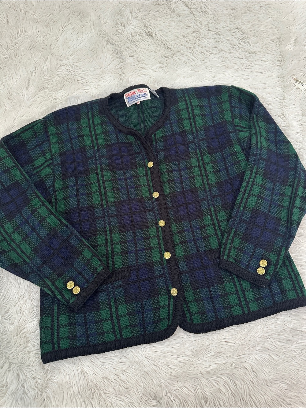 🥕 Vintage Tally Ho Cardigan Sweater